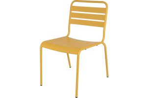 MaximaVida 1 metalen tuinstoel Max okergeel